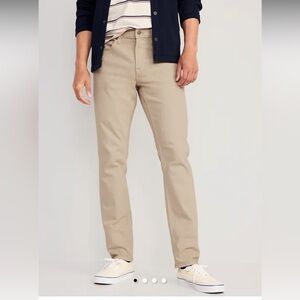 🎉 3/$15 Old Navy Mens Green Ultimate Slim Pants 31x32